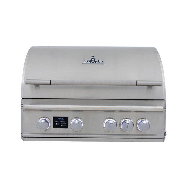 Blaze LTE PRO 32-Inch 4-Burner Built-in Grill w/ Digital Temperature Screen & Rear Infrared Burner