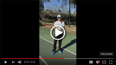 Alexa Glatch talks about servemaster and how she improved her toss