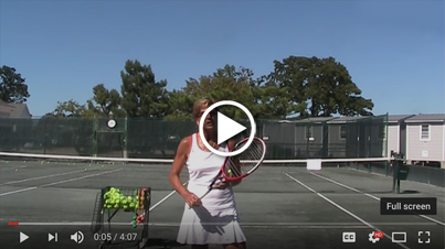 How to hit a slice serve the easy way