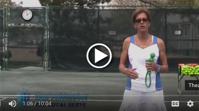 Improve your serve in 4 easy steps with ServeMaster - Step 1