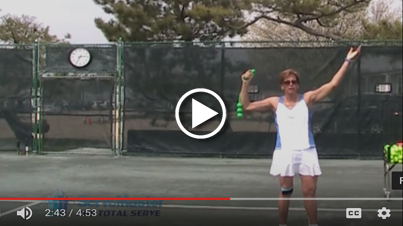 Improve your serve in 4 easy steps with ServeMaster - Steps 3 and 4
