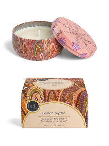 Candle Tin Lemon Myrtle Candle Tin Lemon Myrtle
