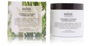 Salus Peppermint + Rosemary Soothing Bath Soak Salus Peppermint + Rosemary Soothing Bath Soak