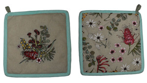 Native Floral Pot Holder