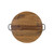 Acacia Tray Round With Handles