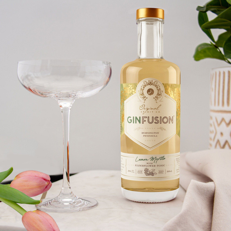 Ginfusion Lemon Myrtle + Elderflower 500ml