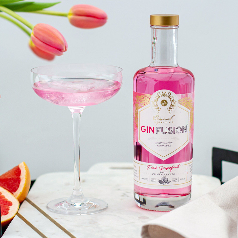 Ginfusion Pink Grapefruit + Pomegranate 500ml