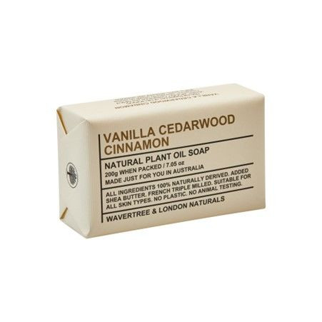 Wrapped Soap Vanilla, Cedarwood + Cinnamon (157965)