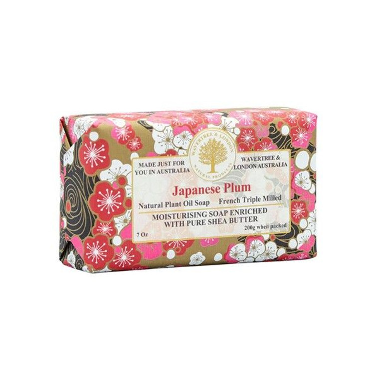 Wrapped Soap Japanese Plum