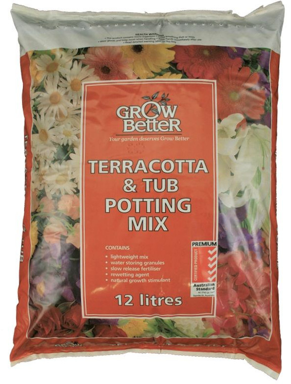 Terracotta & Tub Mix 12lt