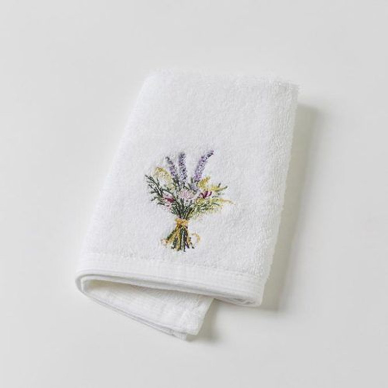Lavender Bouquet Face Washer