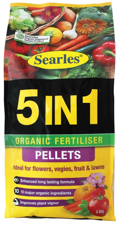 5 In 1 Organic Pelleted Fertiliser