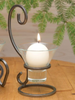 Danish Iron Lantern Candleholder