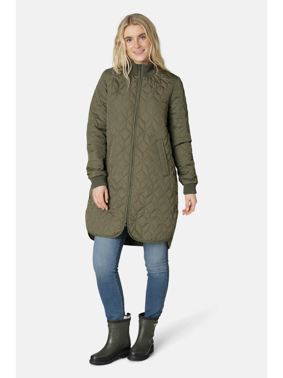 Ilse Jacobsen Quilted Coat - Scandinavian Gift Shop