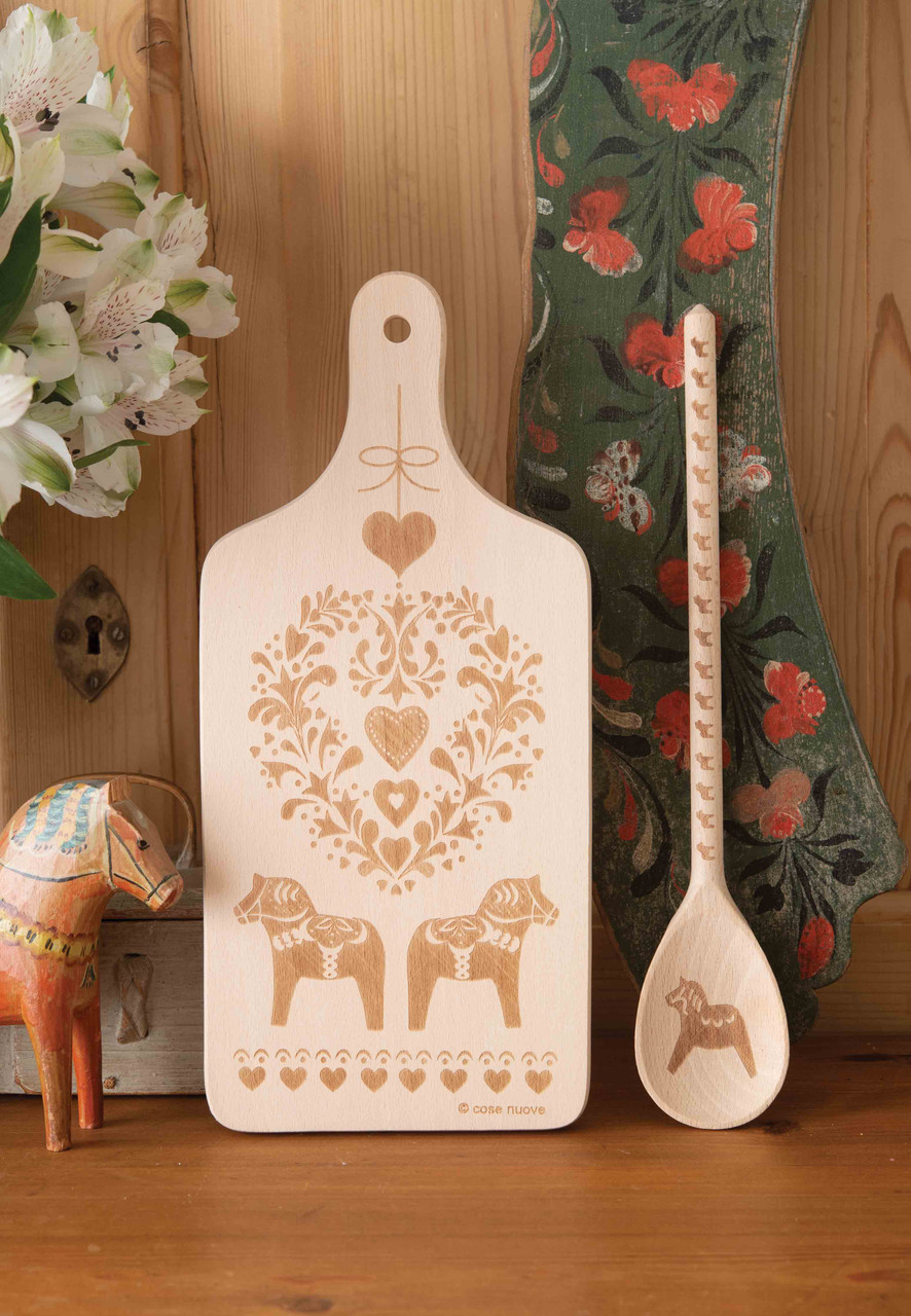  Swedish Dala Horse Engraved Cutting Board - A Cut Above  the Rest!