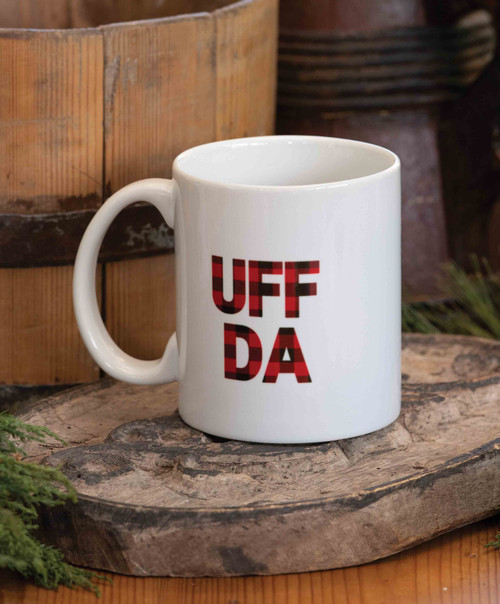 Ceramic Mug - Uffda Plaid