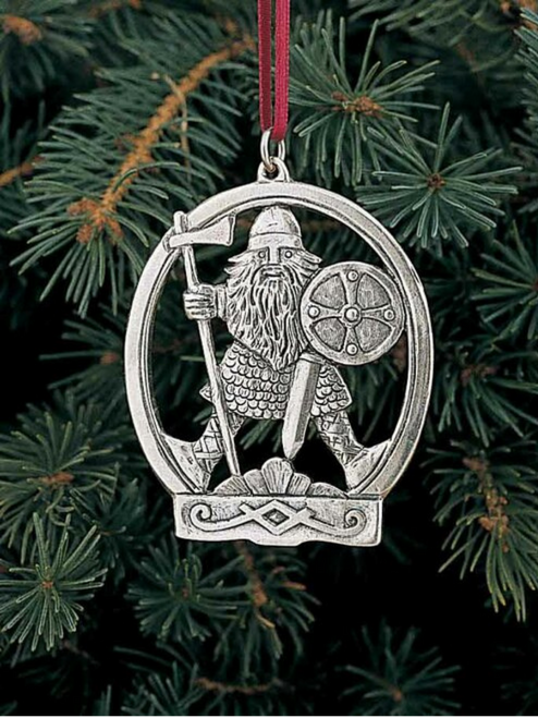 Viking Warrior Ornament