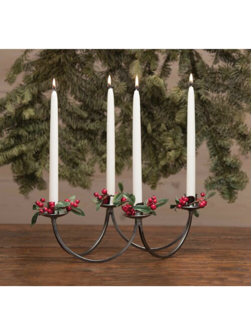Iron Candleholder 4 tapers