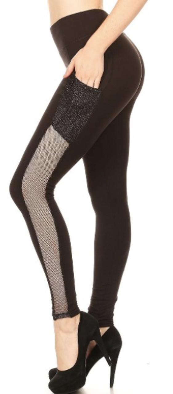 12,98 €, | Combined mesh leggings with pockets