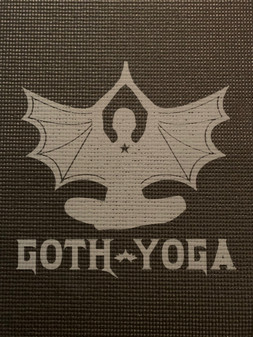 Goth Yoga Meditation Mat