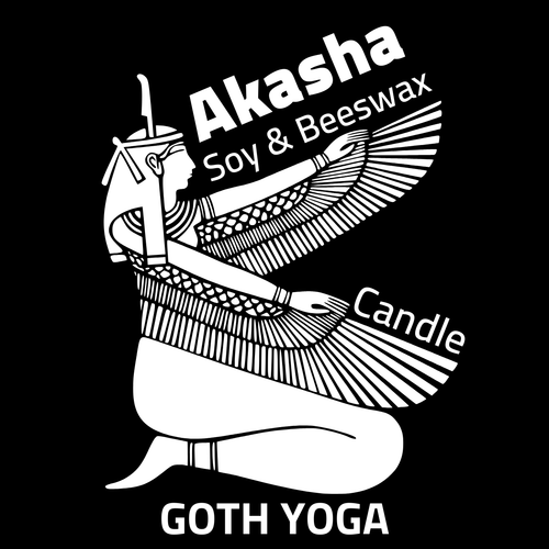 Goth Yoga Fragrance Candle | Akasha