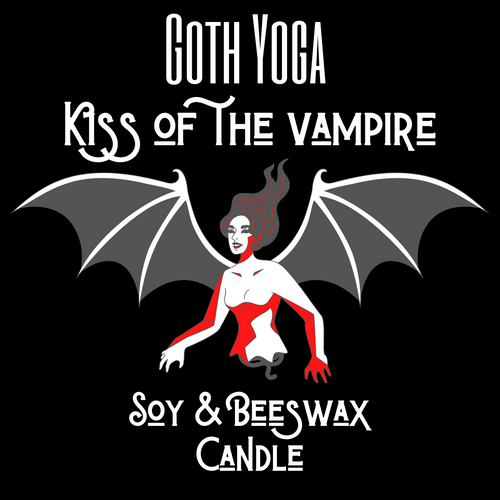 Goth Yoga Fragrance Candle | Kiss of the Vampire