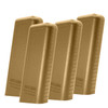 Desert Tan Protective Cover 4 PACK for Smith & Wesson M&P Shield 9 EZ Magazines