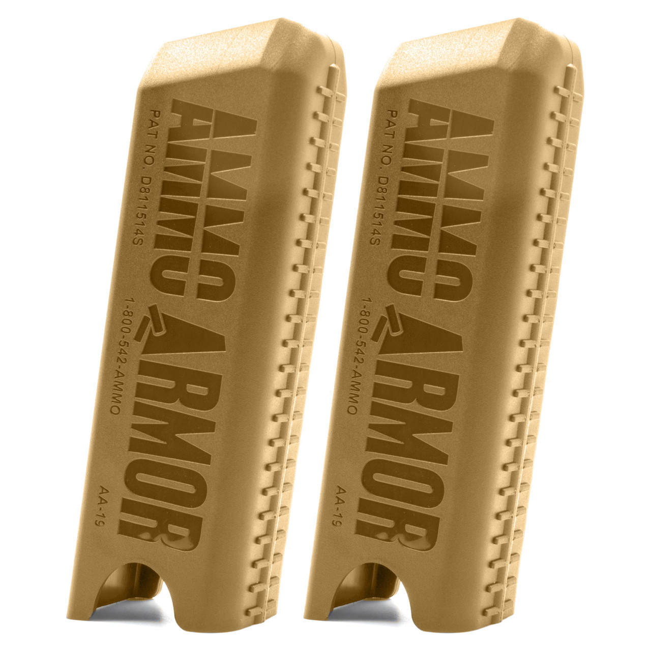 Desert Tan Protective Cover 2 PACK for Para Ordinance P14 Magazines