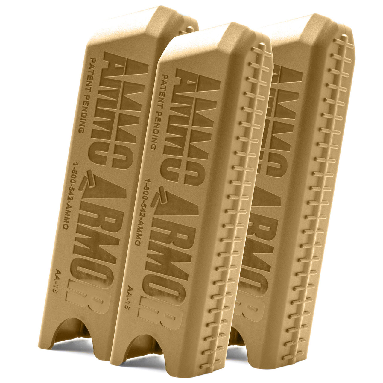 Desert Tan Protective Cover 3 PACK for Smith & Wesson SW9 Magazines