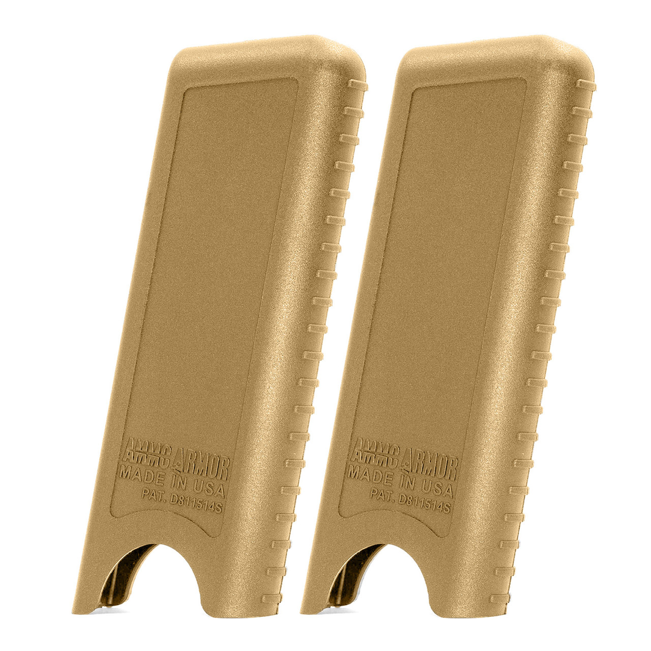Desert Tan Protective Cover 2 PACK for Springfield XDS 40 Magazines