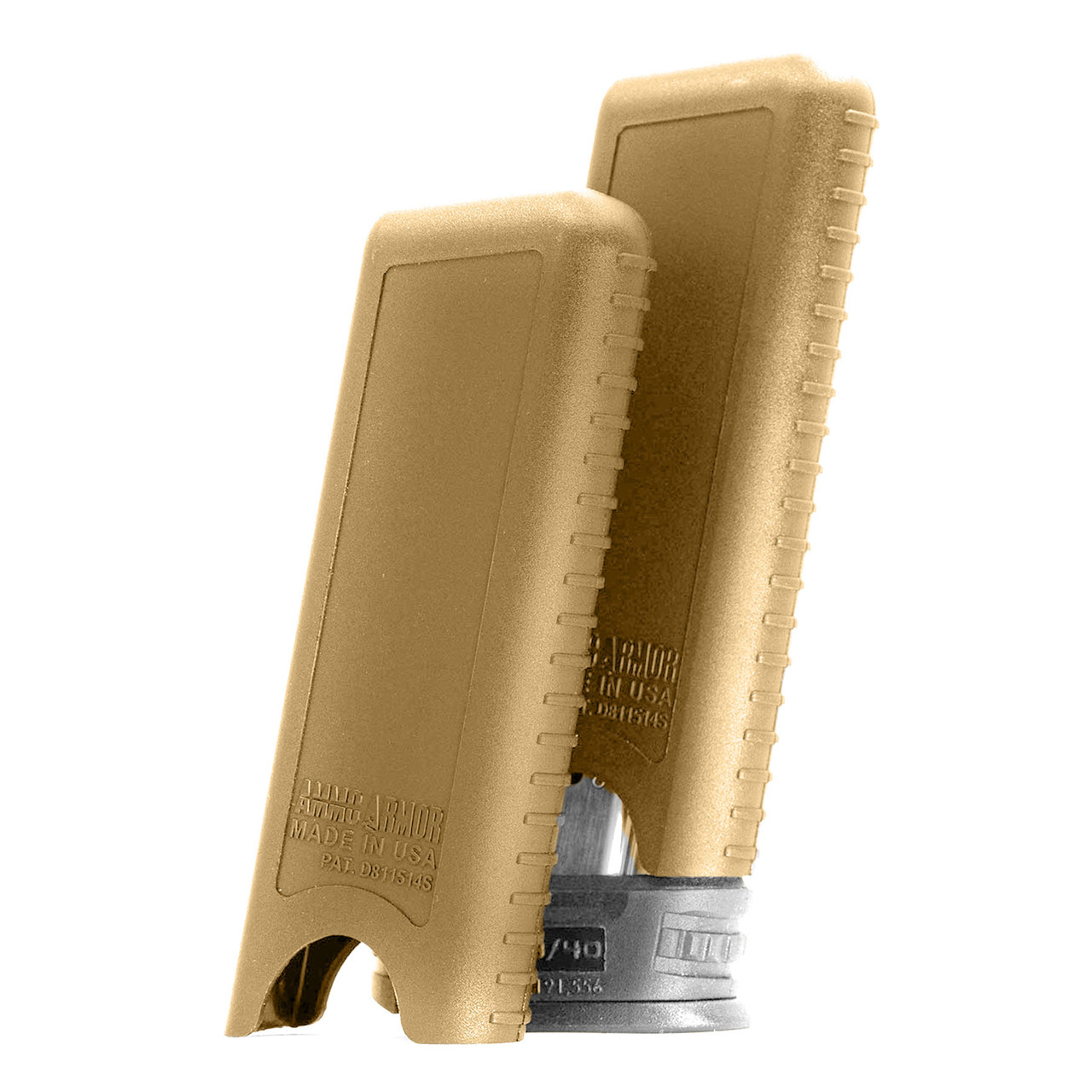 Desert Tan Protective Cover 2 PACK for Springfield XDS 40 Magazines