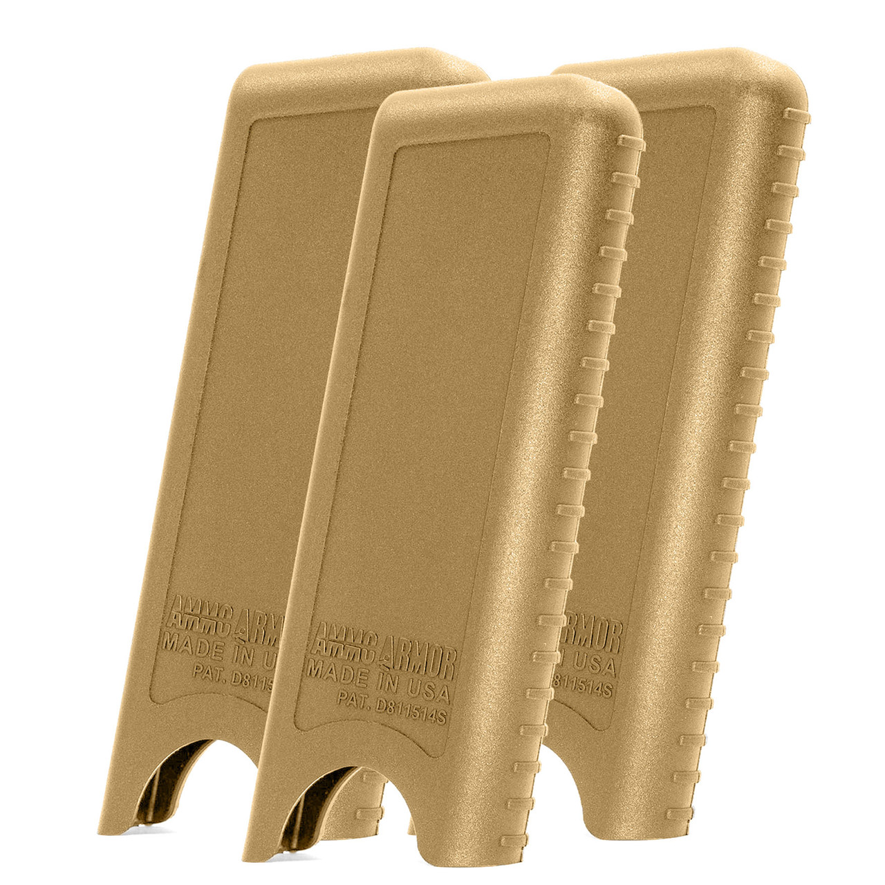 Desert Tan Protective Cover 3 PACK for Springfield XDS 40 Magazines
