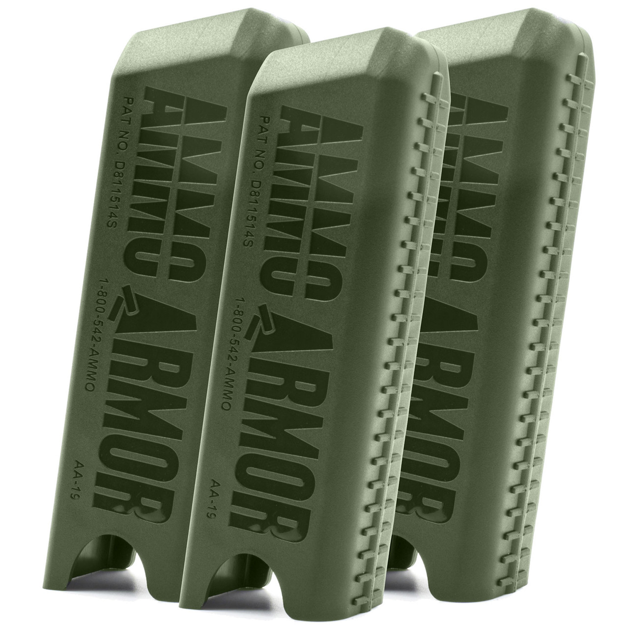 Olive Drab Protective Cover 3 PACK for Byrna SD XL Compatible Magazines