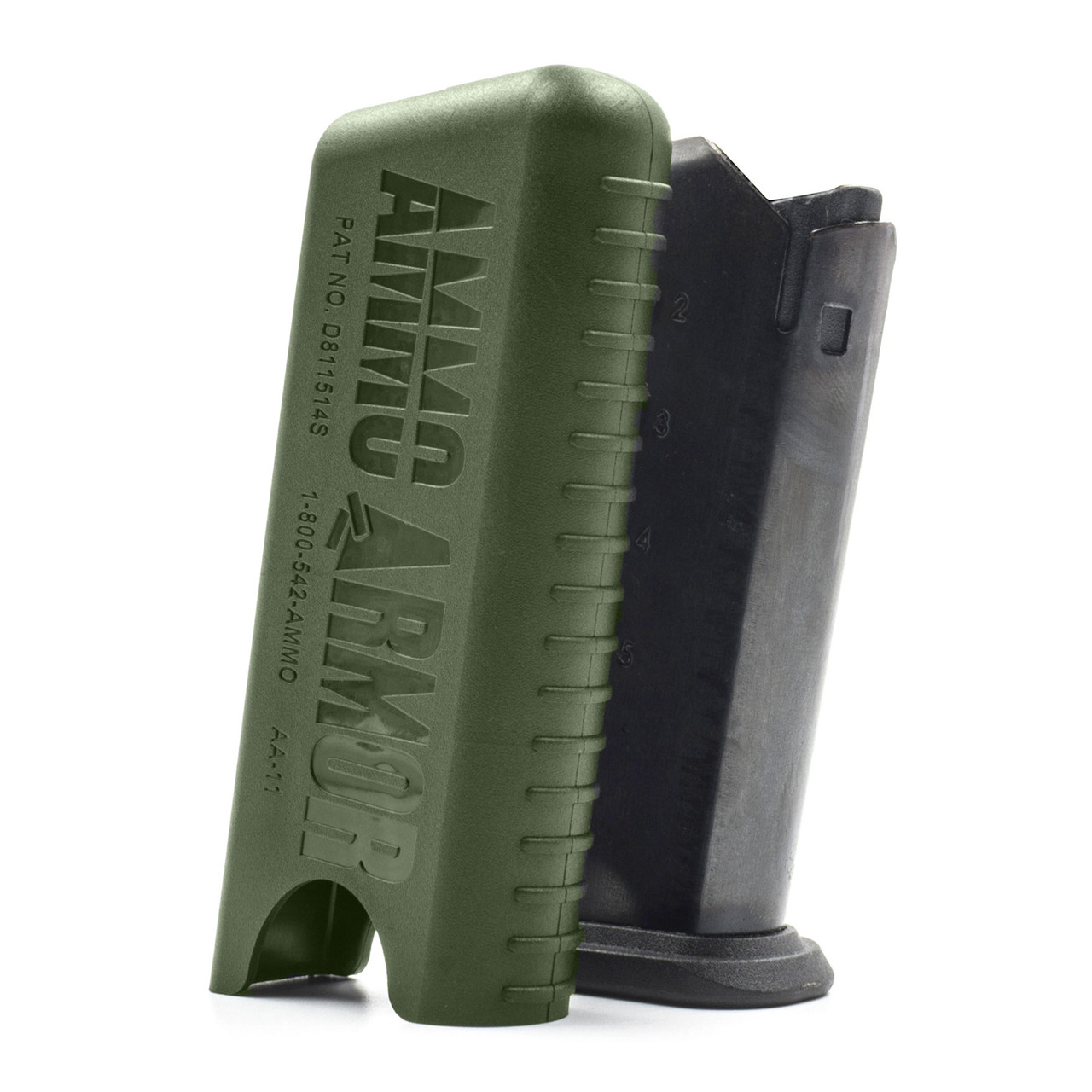 Olive Drab Protective Cover 3 PACK for Kahr PM45 Magazines