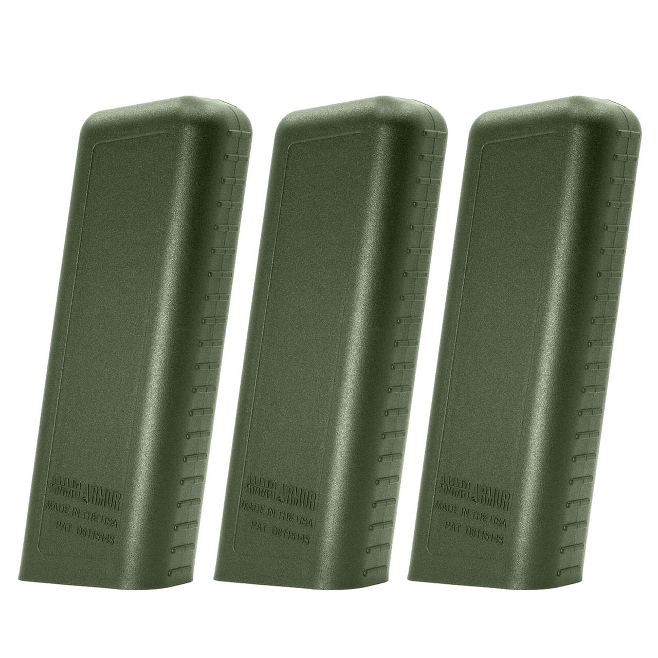 Olive Drab Protective Cover 3 PACK for Smith & Wesson M&P Shield 380 EZ Magazines
