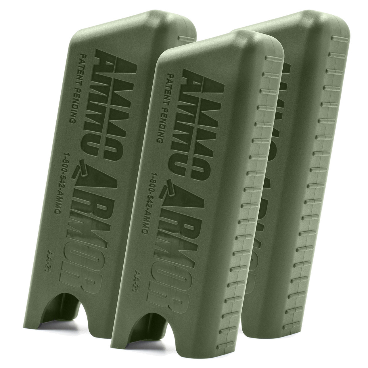 Olive Drab Protective Cover 3 PACK for Smith & Wesson M&P Shield 45 Magazines