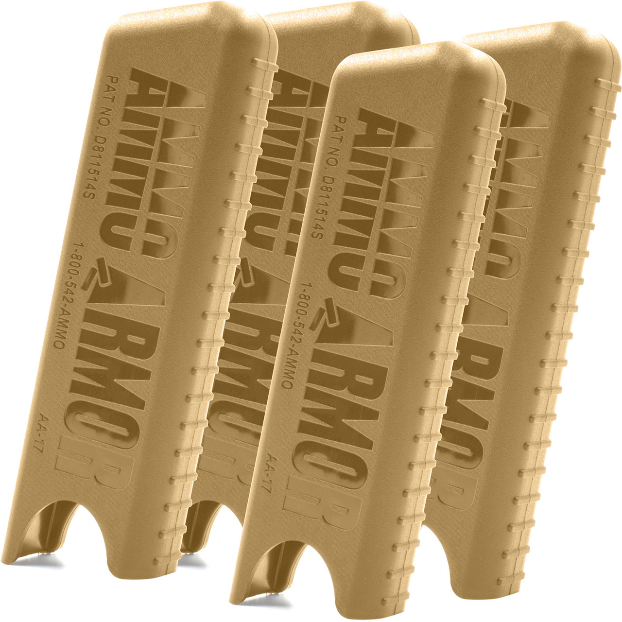Desert Tan Protective Cover 4 PACK for Browning 1911 1 Magazines