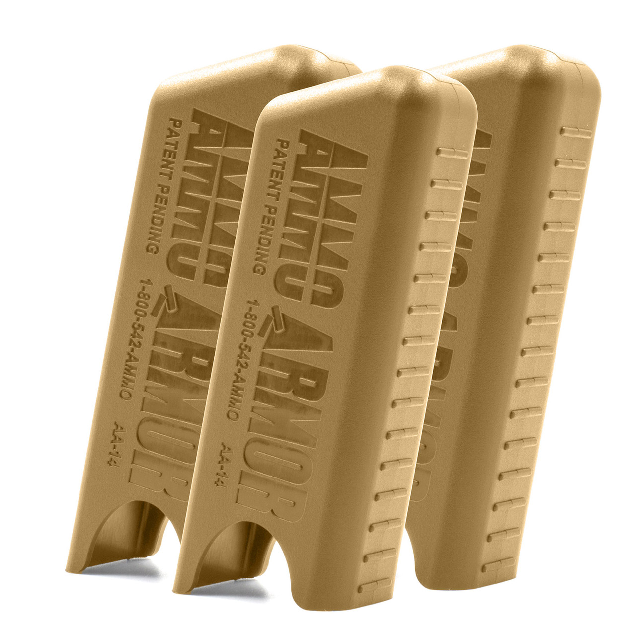 Desert Tan Protective Cover 3 PACK for Glock 42 Magazines