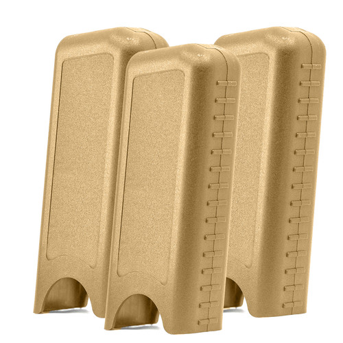 Desert Tan Protective Cover 3 PACK for Ruger LCP-MAX Magazines