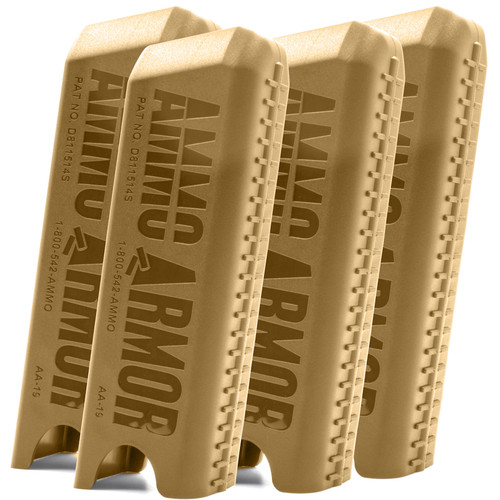 Desert Tan Protective Cover 4 PACK for Byrna HD Compatible Magazines
