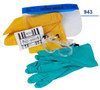 WY943  STANDARD PERSONAL PROTECTIVE KIT HAZ-MAT W/FACE SHIELD