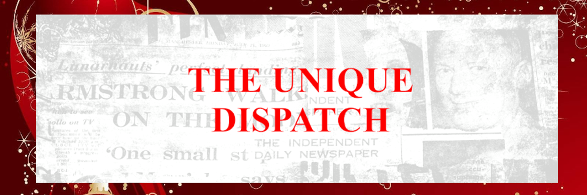 The December Issue of The Unique Dispatch is out now!