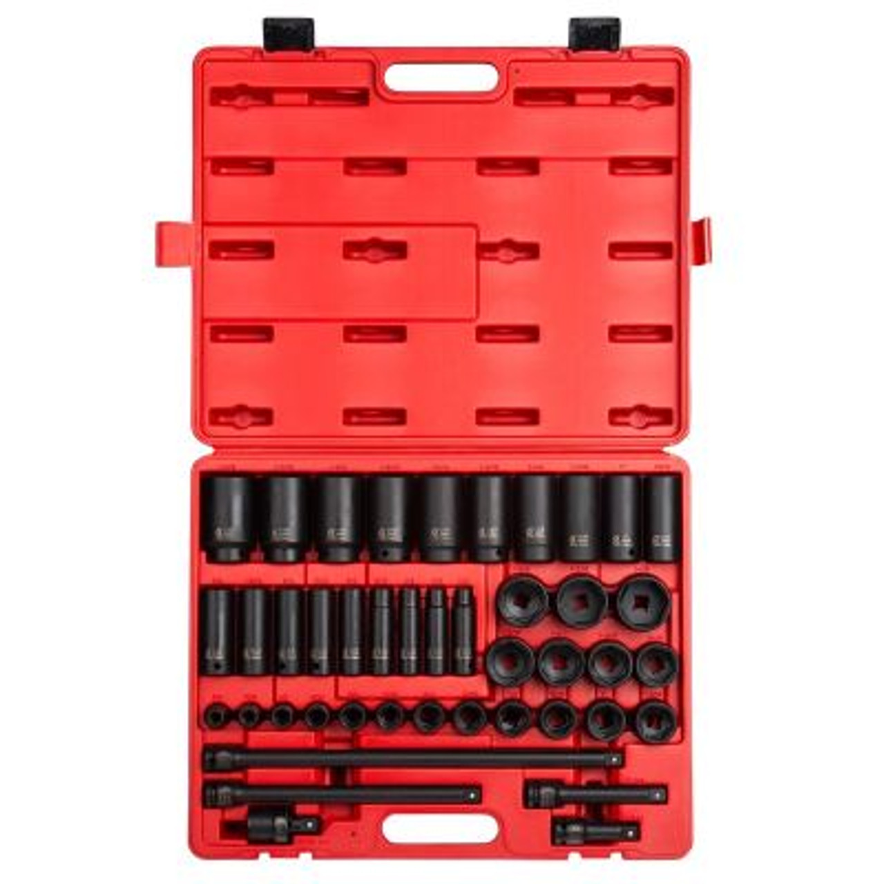 SU2568  1/2" Drive 43 Piece SAE Fractional Master Impact Socket Set