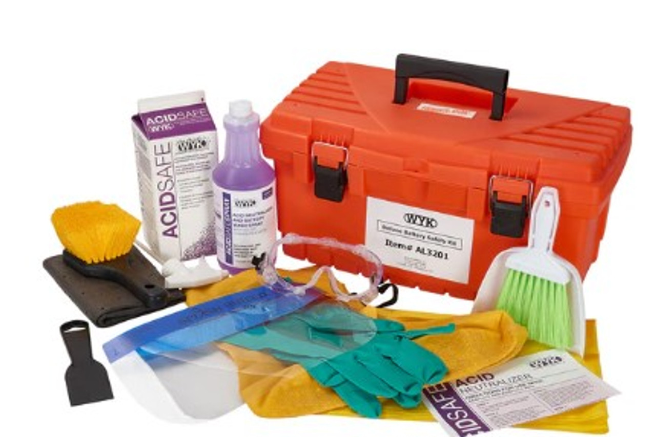 WYAS3200  ACIDSAFE WALL MOUNTED BVATTERY SPILL STATION