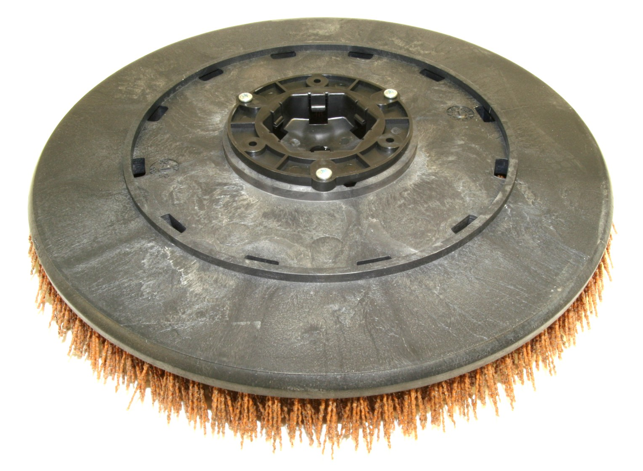 MIN381041  BRUSH, 19" .070 GRIT W/PLATE