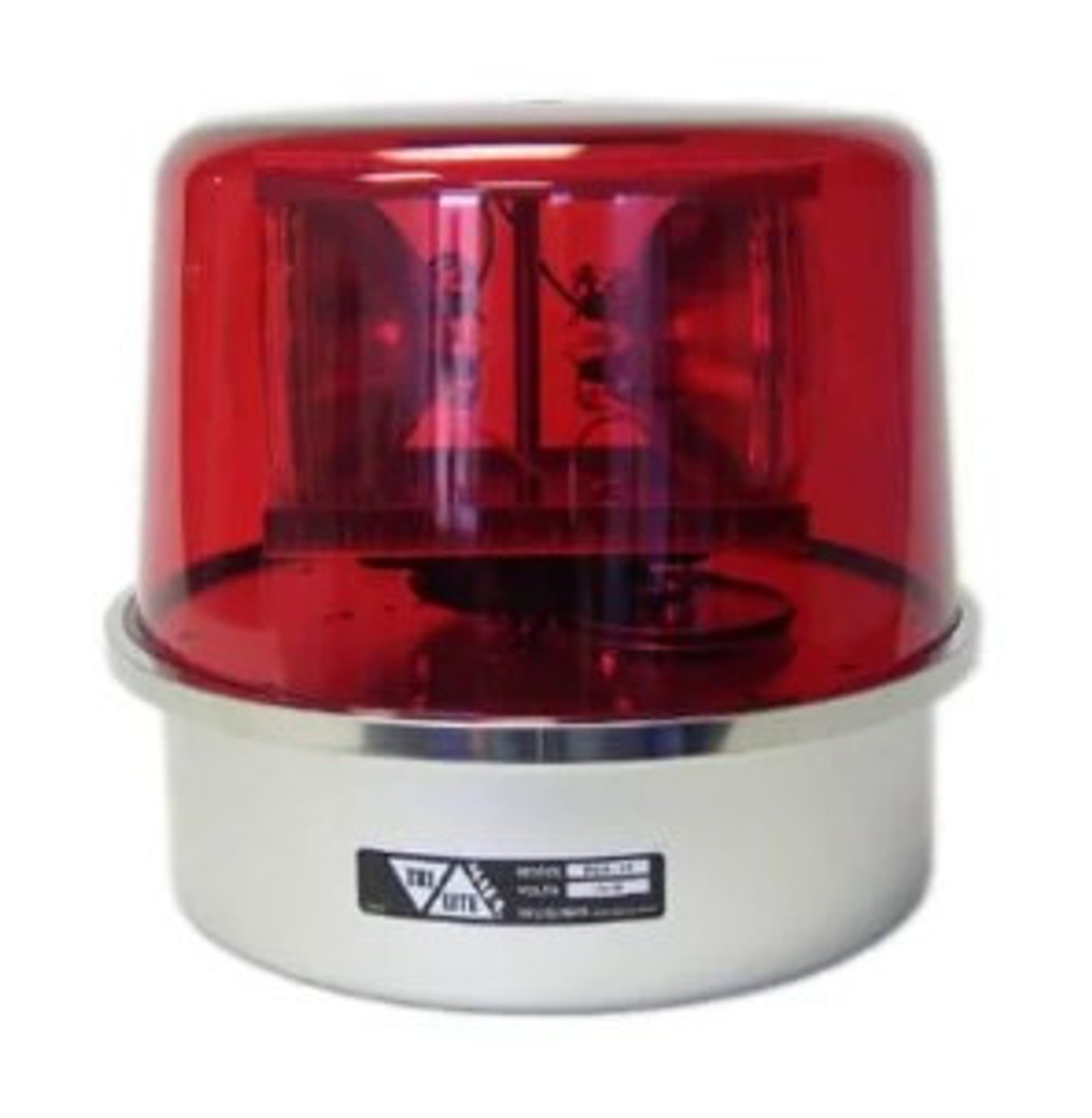 MARK12120P Tri Lite Rotating Warning Light 120v w/Permanent Mount