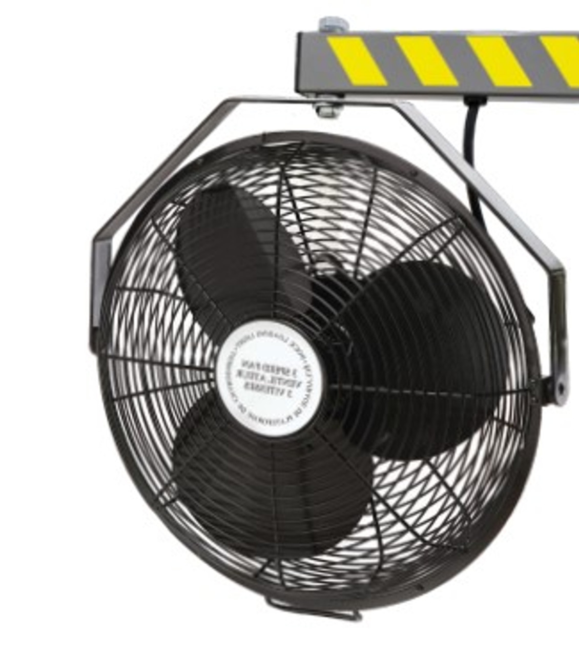 DL2-DA-40-PL2-DFAN  Tri-Lite DL2 Loading Dock Double Arm w/PL2 2nd GEN LED Poly Head & Fan - 40"