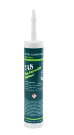 CR065031-004  Non-Corrosive Silicone Sealant - WHITE 300mL