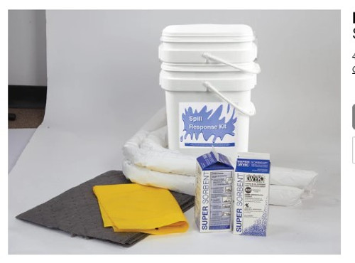 WY1505HF  HYDROFLUORIC ACID SPILL KIT 5.3G PAIL