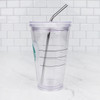 RSVP Endurance® Stainless Steel Collection - Bent Drink Straws (set of 4) (RSVP SIP 4)